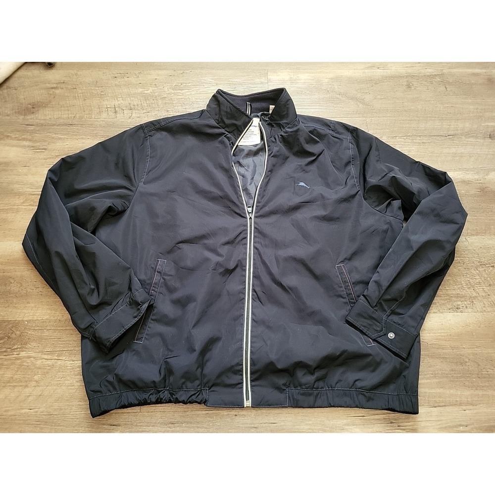 Tommy Bahama Mens XXL Dark Blue Jacket